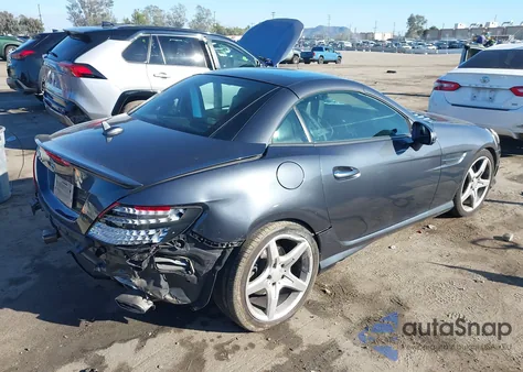 2014 Mercedes-Benz Slk 250 из США, поврежденный, VIN WDDPK4HA7EF091601